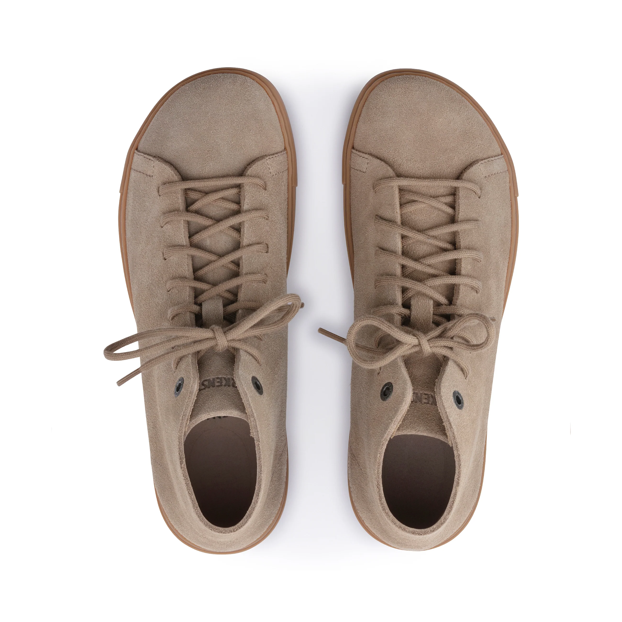 Bend Mid Taupe Suede Leather - Image 3