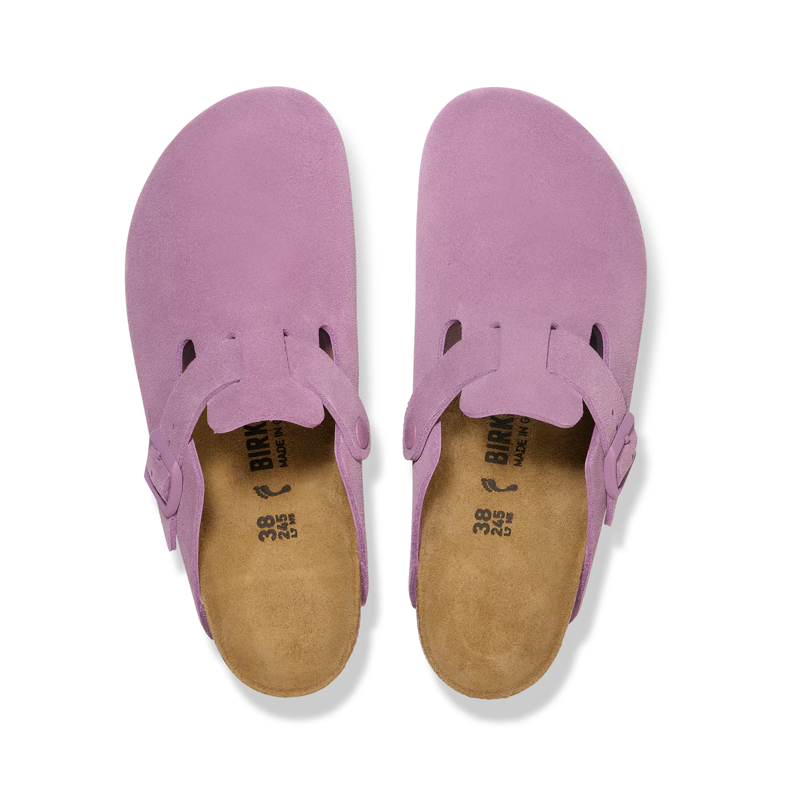 Boston Mauve Suede Leather - Image 3