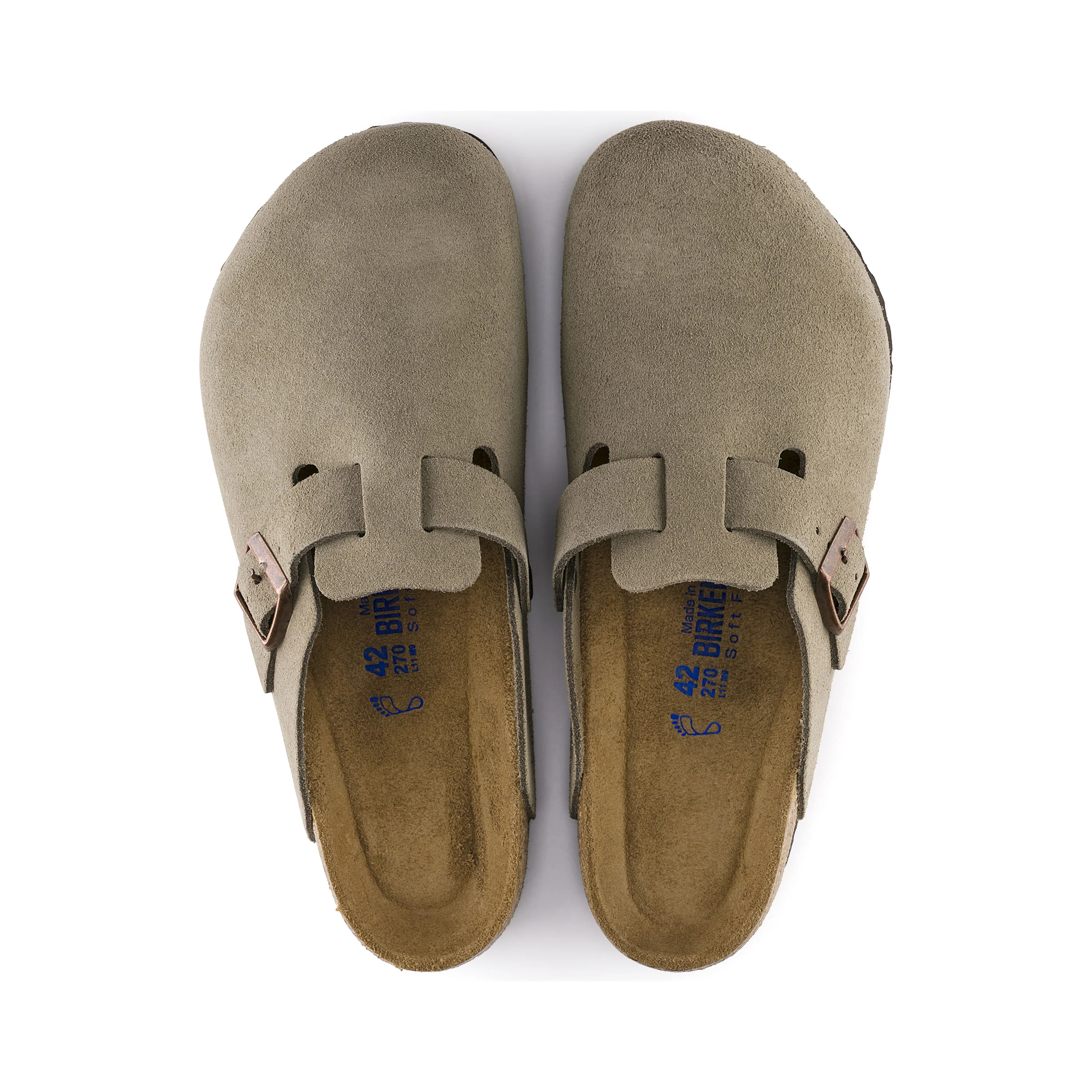 Boston SFB Taupe Suede Leather - Image 3