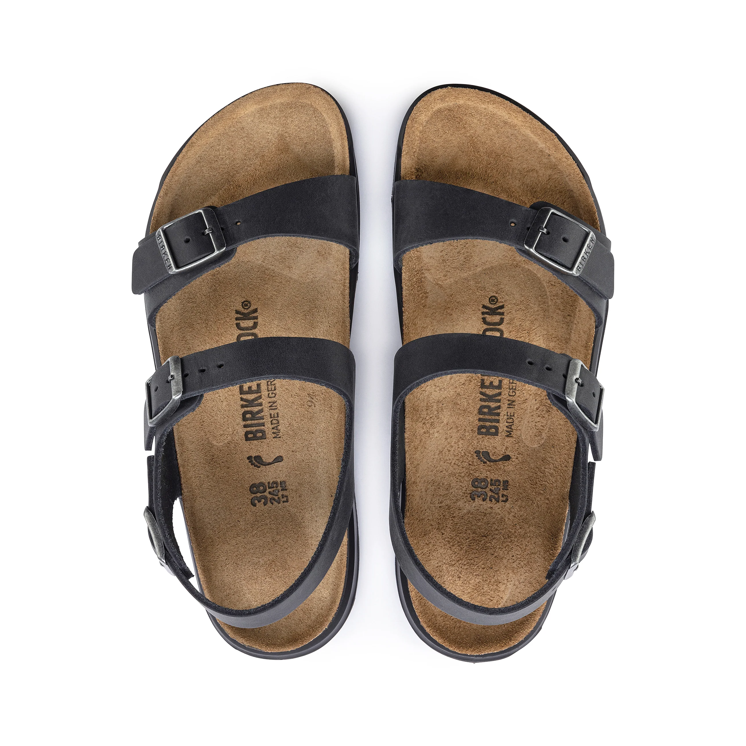 Sonora Cross Town Arctic Black Waxy Leather - Image 3