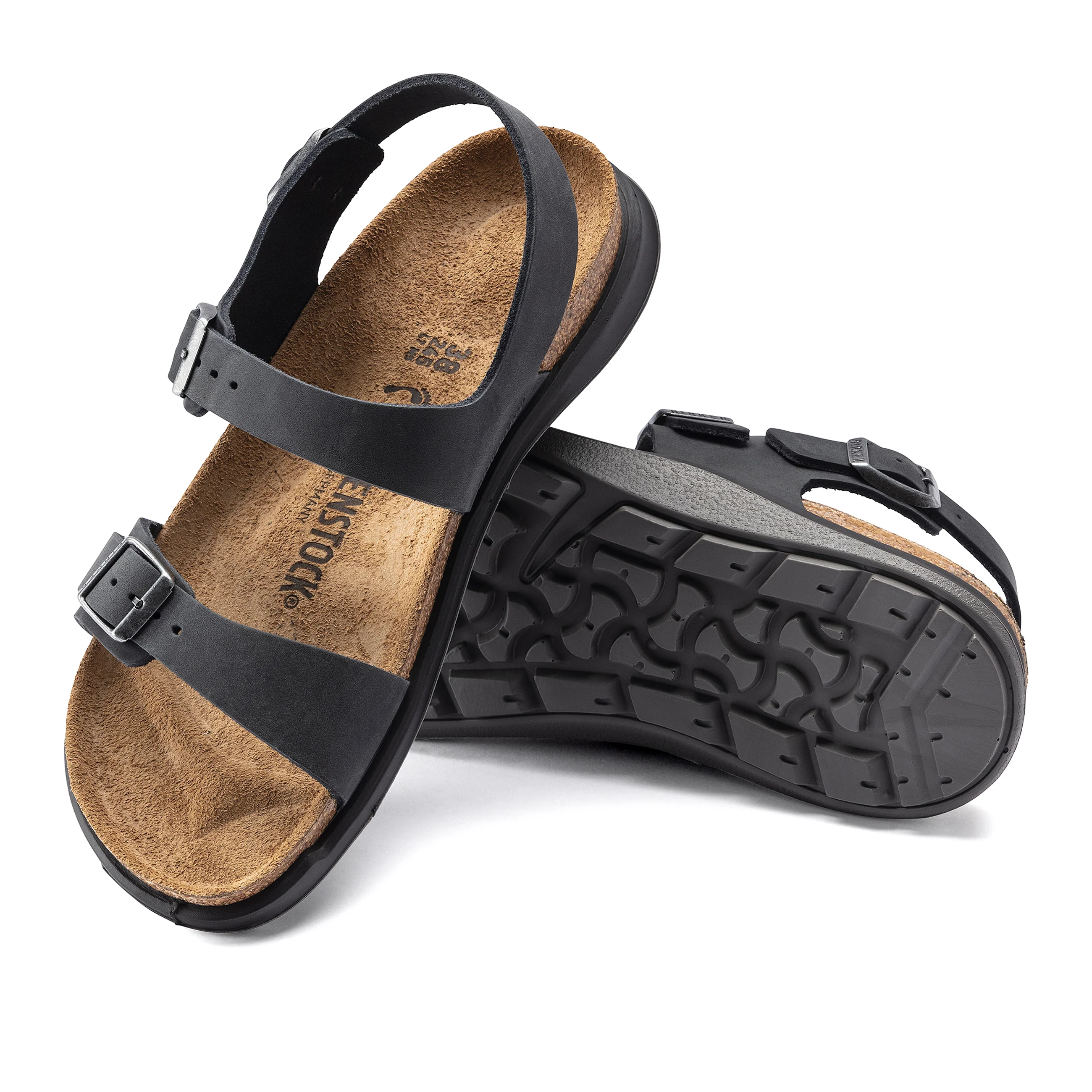 Sonora Cross Town Arctic Black Waxy Leather - Image 4